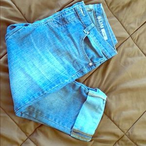 NY&C Low Rise Slim Crop